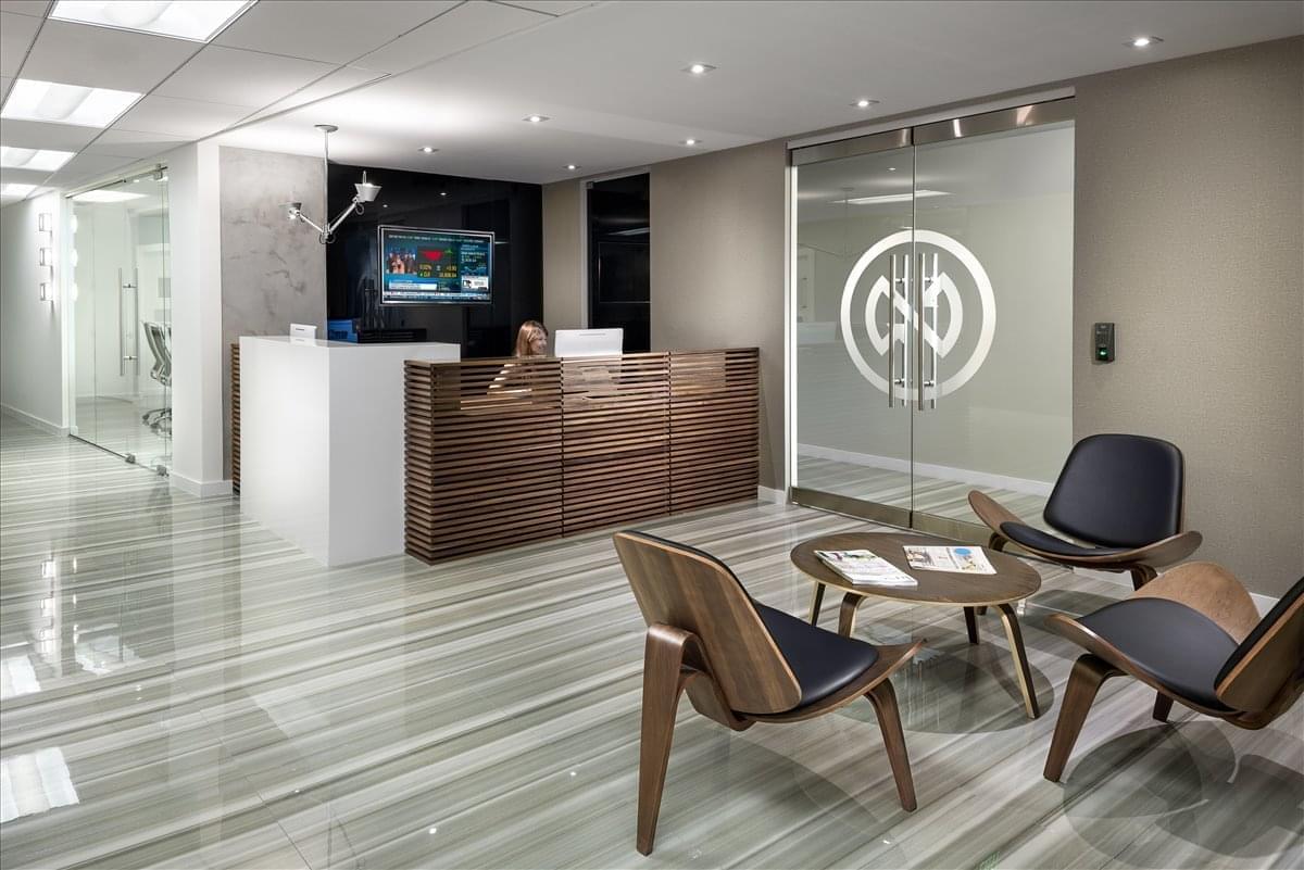 Upscale Miami Office Space Entryway