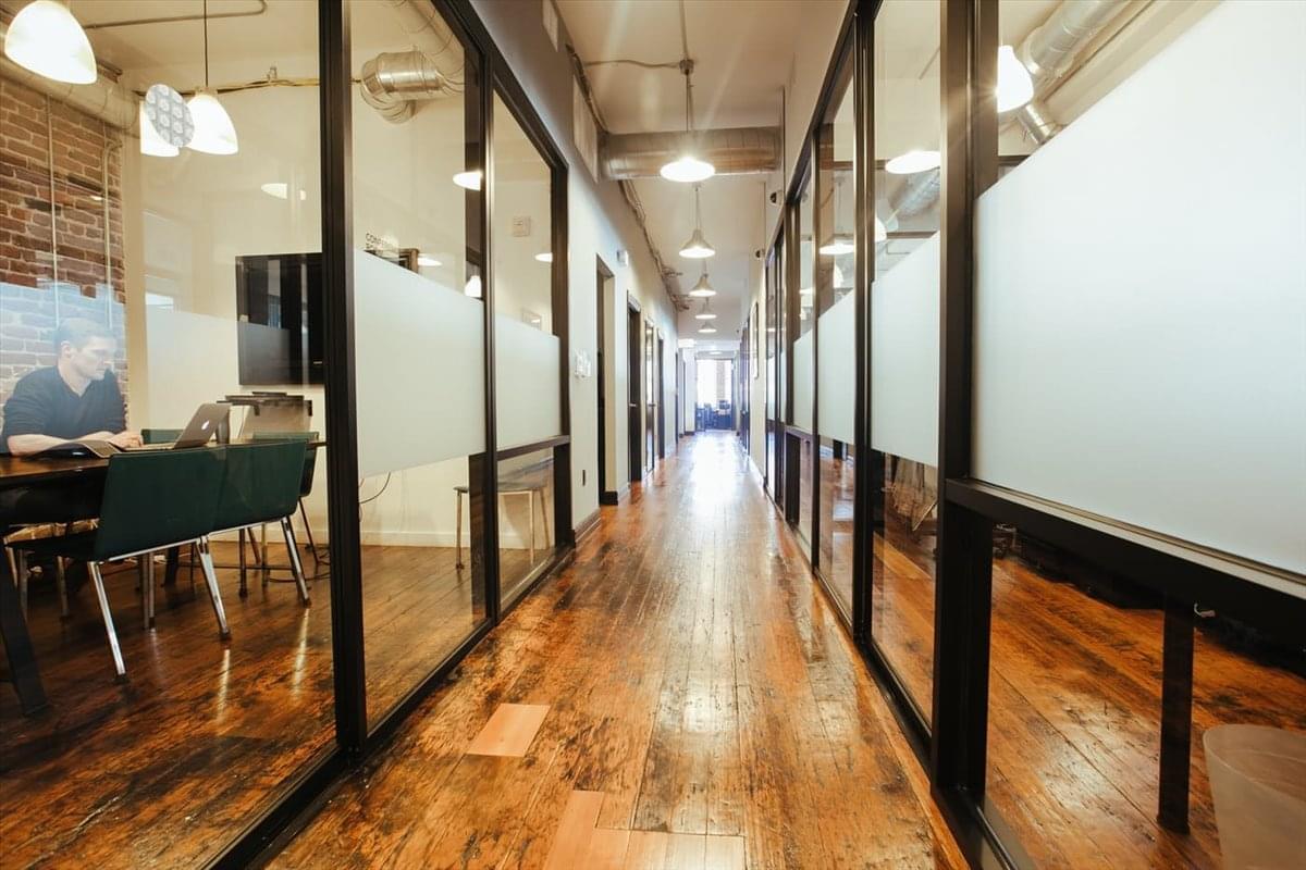 Upscale New York City Office Space Entryway