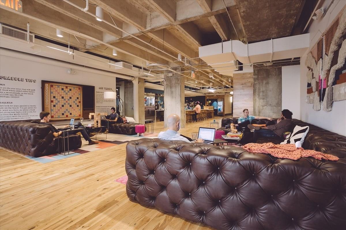 Open Floorplan Area at Austin Offices and Coworking Space