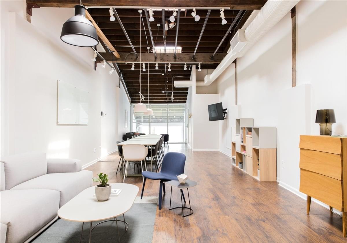 Spacious Common Area for Chicago Office Space