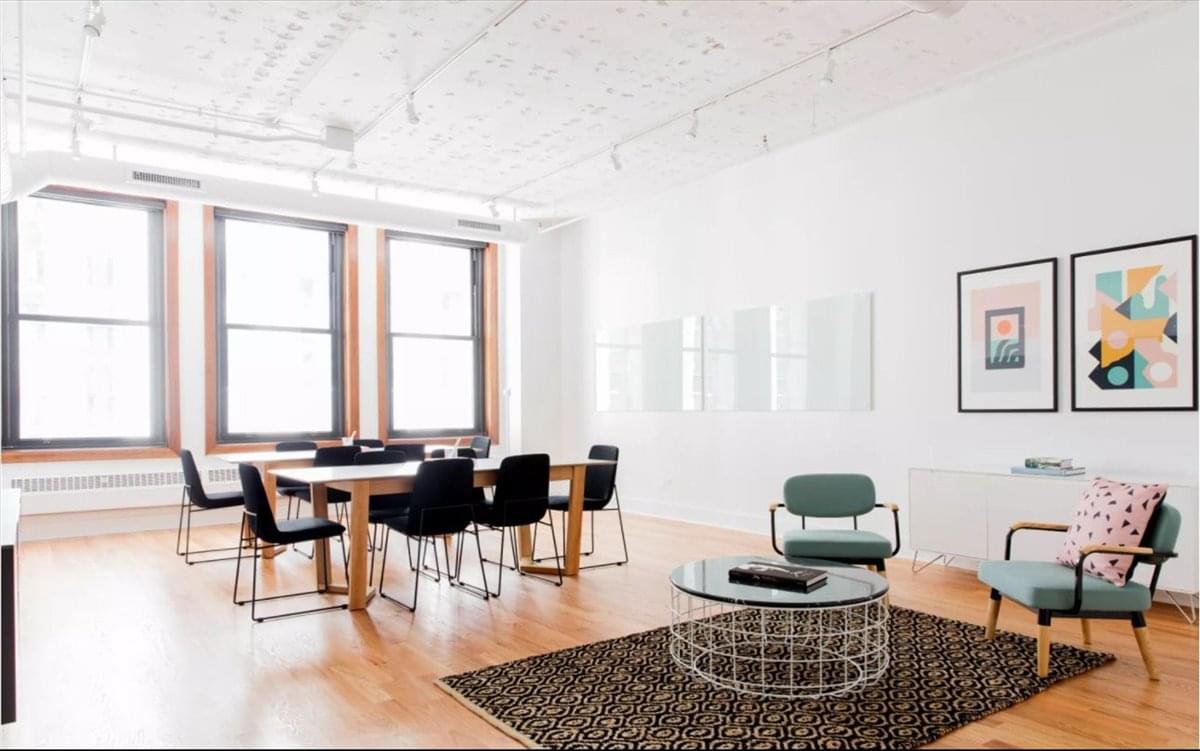 Open Floorplan Area at Chicago Offices and Coworking Space
