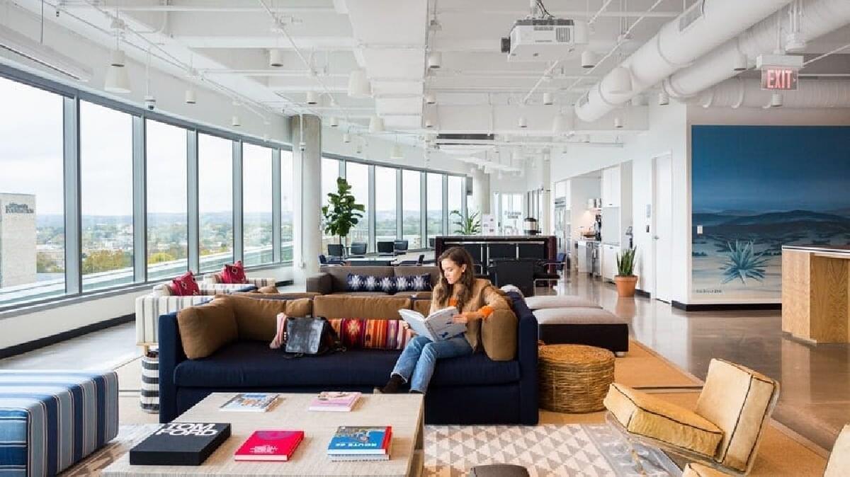 Open Floorplan Area at Austin Offices and Coworking Space